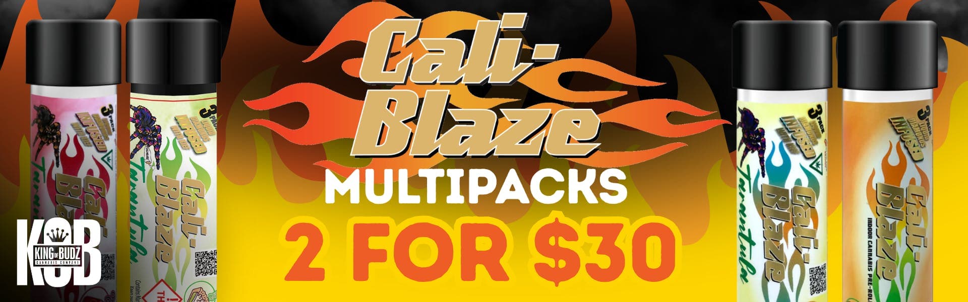 2 for $30 Cali-Blaze Multi Packs