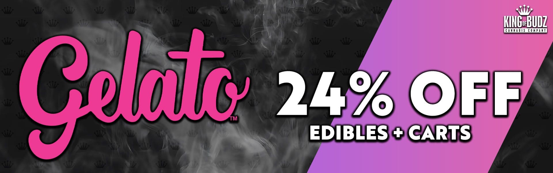 Limited Time Deal - Gelato 24 Percent OFF (Entire Brand)