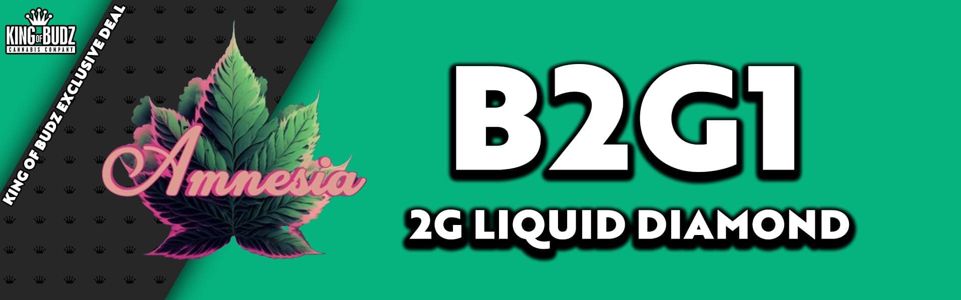 Amnesia 2g Liquid Diamond Disposable - B2G1