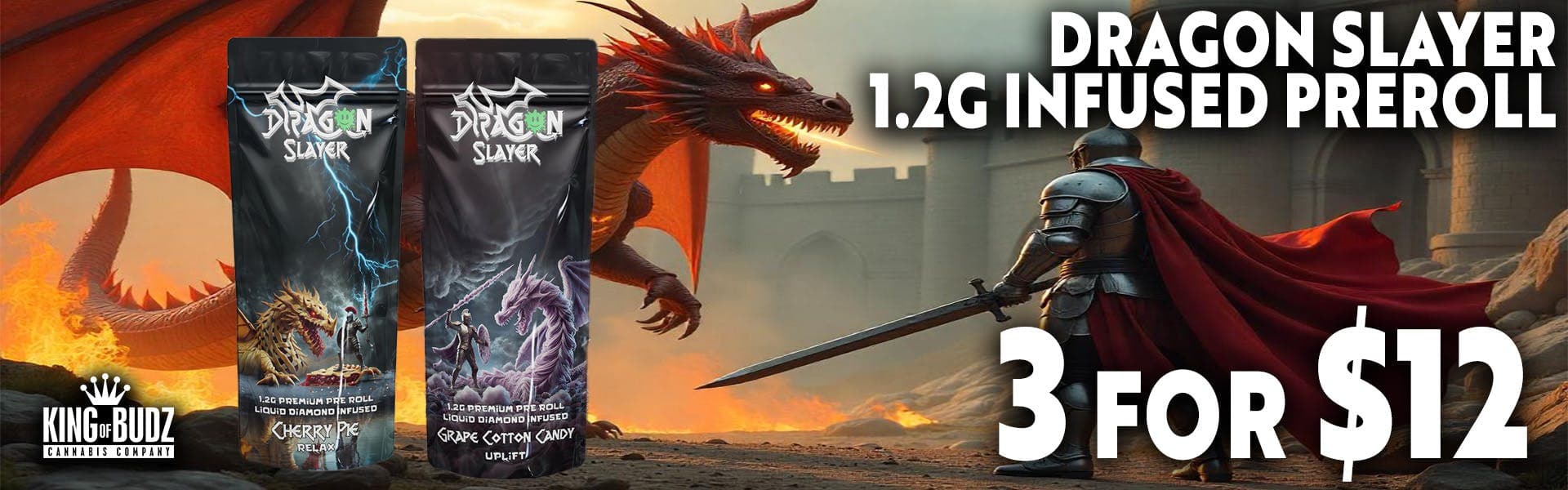 TAYLOR- 3/$12 Dragon Slayer 1.2g