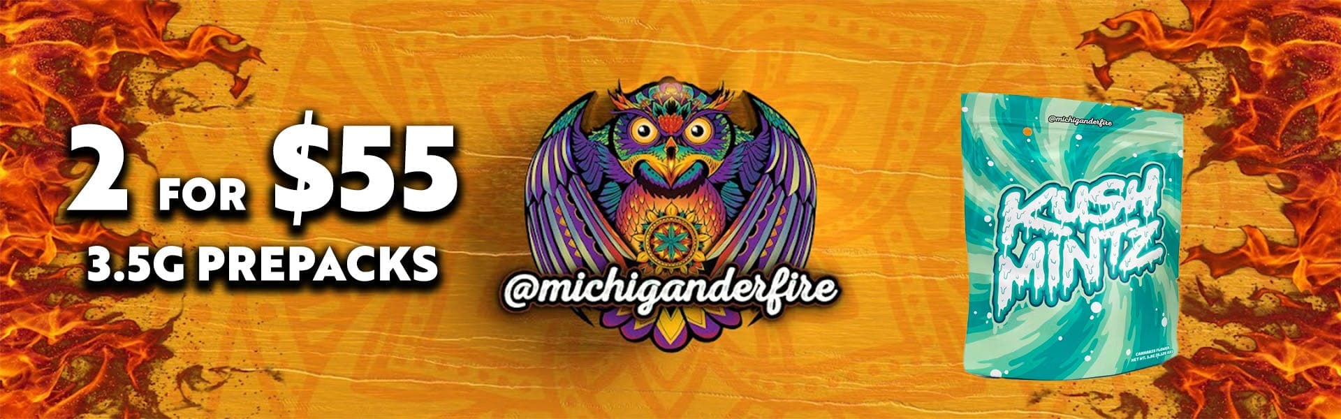 TAYLOR- 2/$55 Michigander Fire Pre-Pack