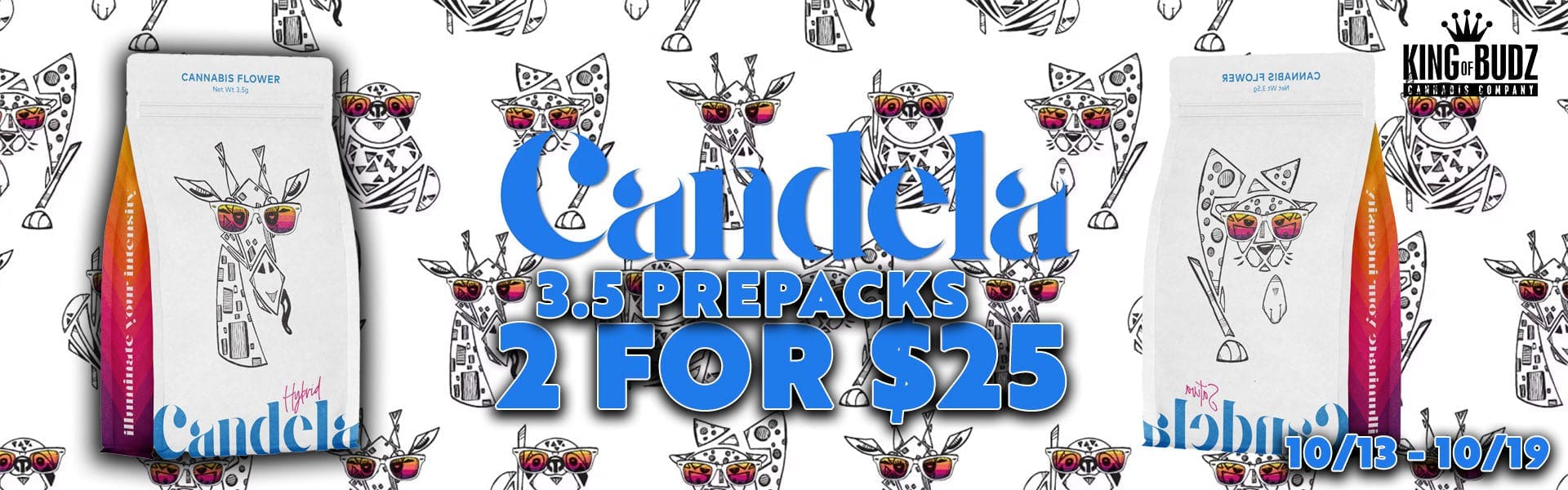 Candela 2/$25 Prepacks