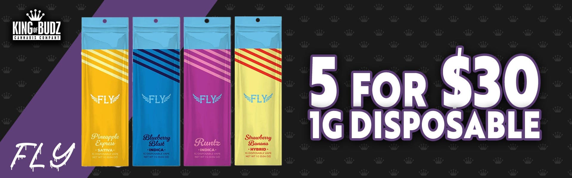 Fly 1g Disposables 5/$30