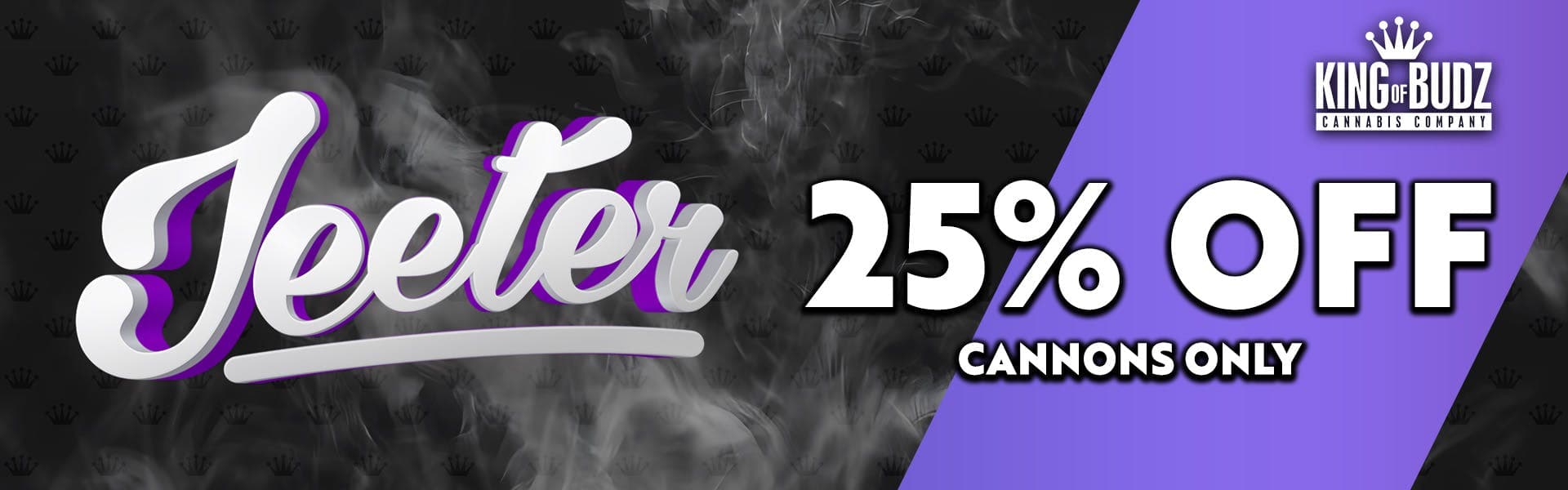 Limited Time Deal - Jeeter Cannons 25 Percent OFF