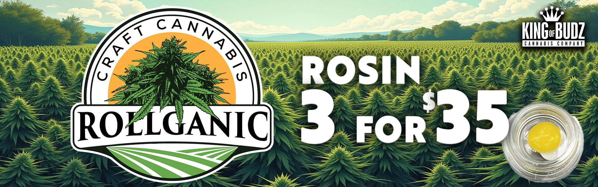 Inkster - 3/$35 Rollganic Rosin