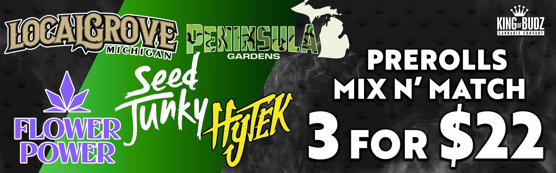 Taylor - 3/$22 Prerolls (Seed junkylocal grove hytekpeninsulaflower power)