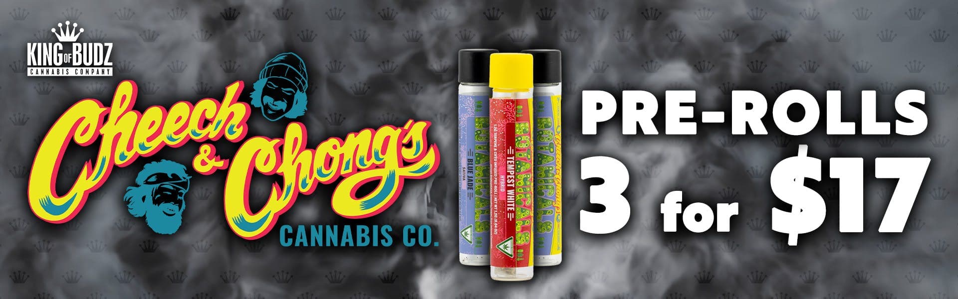 Cheech AND Chong 1.2g Infused Preroll 3/$17