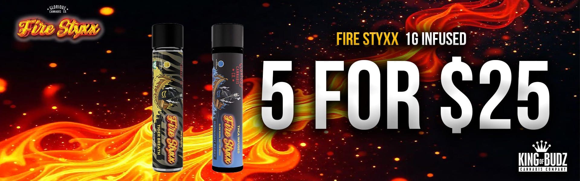 Monroe - Fire Styxx 5/$25
