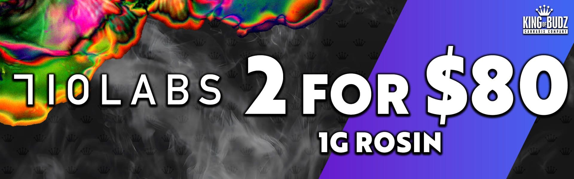 Limited Time Deal - 710 Labs 1g Rosin/Rosin Badder 2/$80